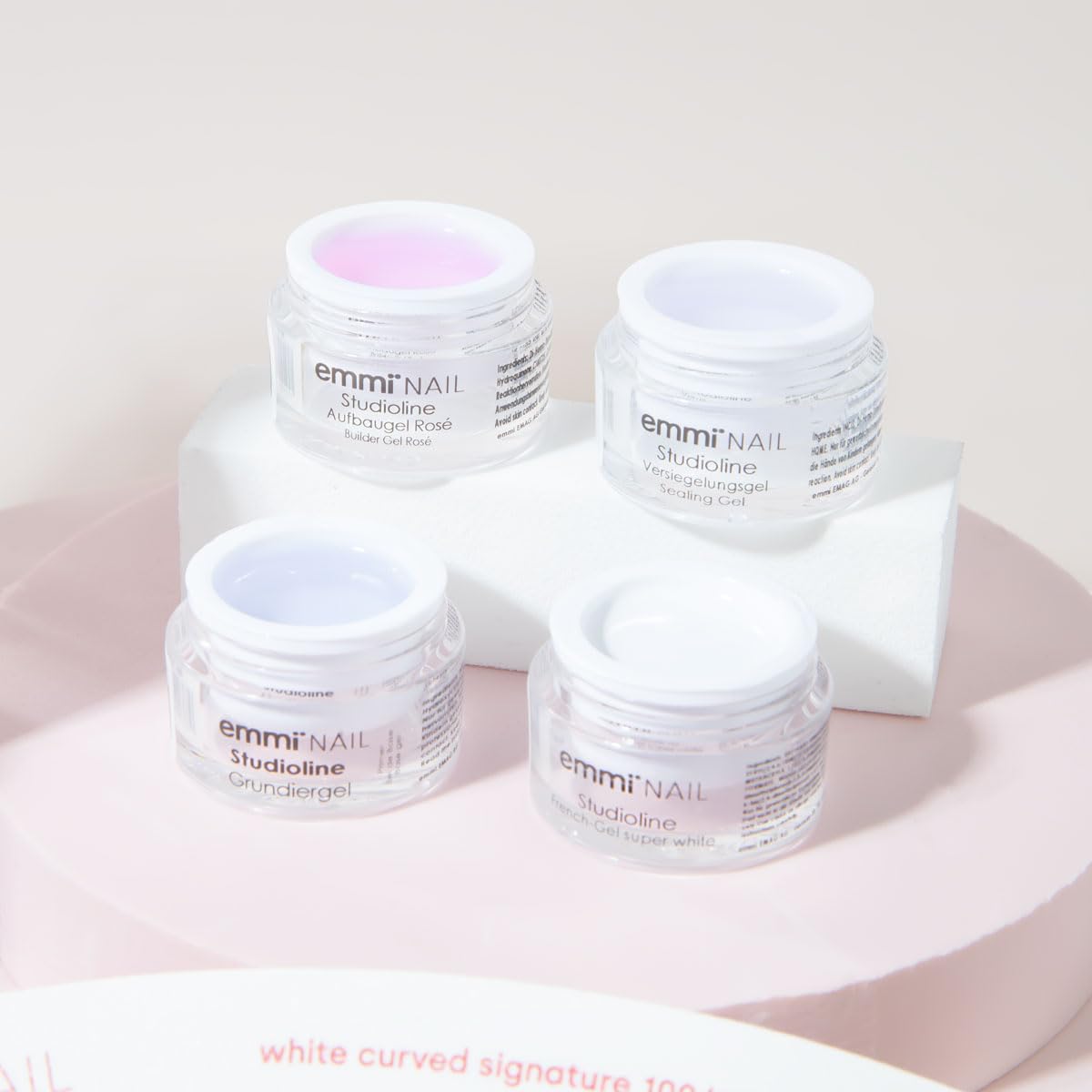 Emmi Nail Starter-Set Acryl-Pulver Galaxy I 17-tlg Acryl Nägel Starterset mit UV/LED-Lampe & umfangreichem Zubehör I Profi Set zum Nägel selber machen - Nail Set Gelnägel Starterset