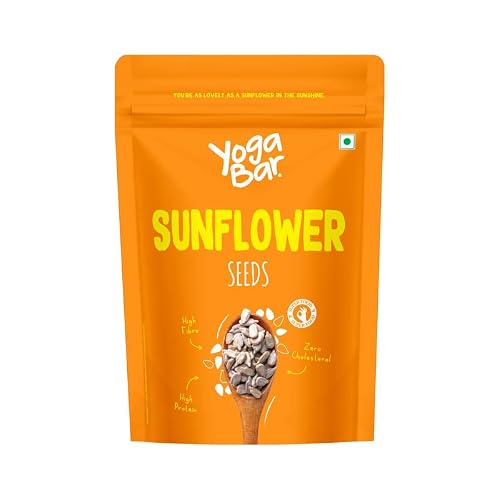 Yogabar Sunflower Seeds For Eating Protein and Fibre Rich Superfood | Healthy Snacks - 250gm