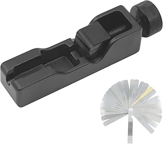 Universal Spark Plug Gap Tool for 10mm 12mm 14mm 16mm Spark Plug Gap Tool, Spark Plugs with Feeler Gauge Black