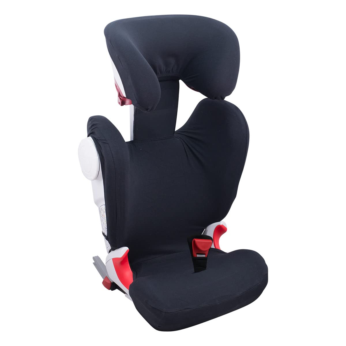 JYOKO KIDS Bezug kompatibel mit Römer KIDFIX II XP SICT, kidfix 2 S, Kidfix Z - Line (BLACK SERIE, MIT AUGE)