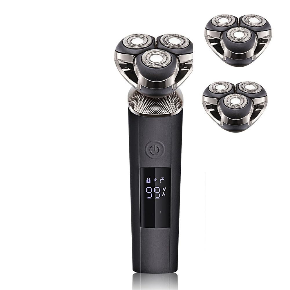 Head Shaver for Men Razor Mens Electric Shaver Electric Machine Trimmer Electric Shaver for Men Body Wash Beard