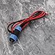YINETTECH 1 Stück 2-poliger SP21-Luftfahrt-Stecker auf O-Terminal-Kabel 10AWG Wasserdicht IP68 Geeignet für Tragbare Ladestationen Batterien Usw. (1 M)
