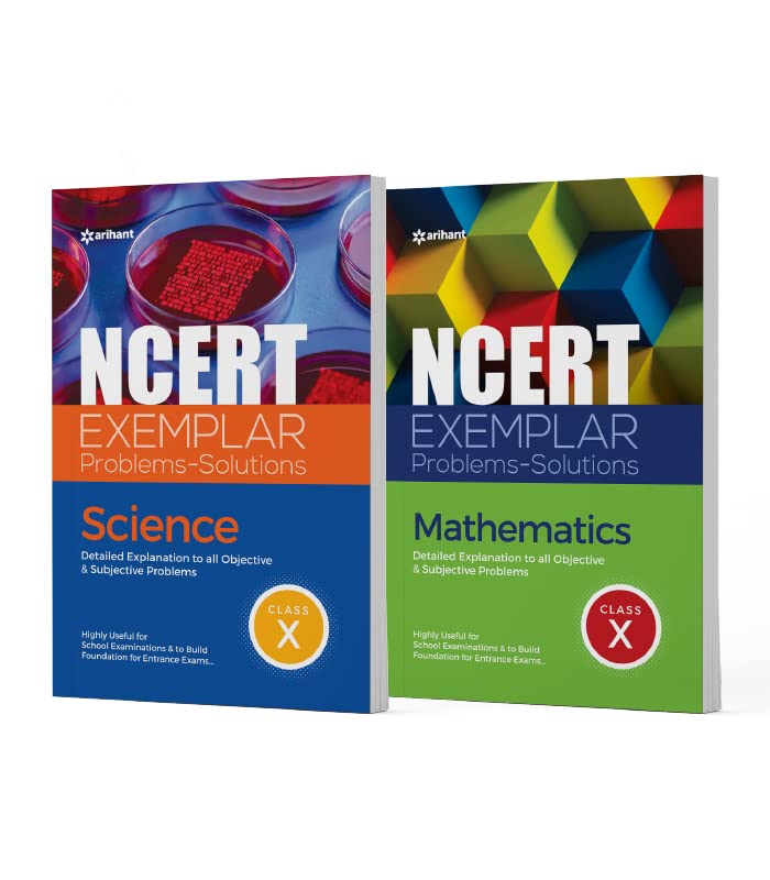 (OLD EDITION) NCERT Exemplar 10TH Science & Maths 1