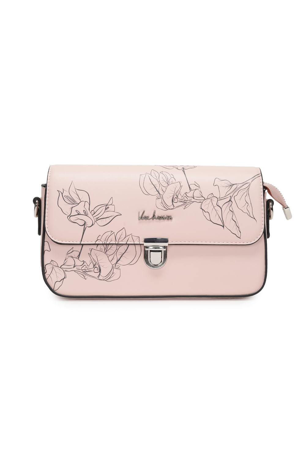 van heusen Women Pink Print Casual Sling Bag-picture-47