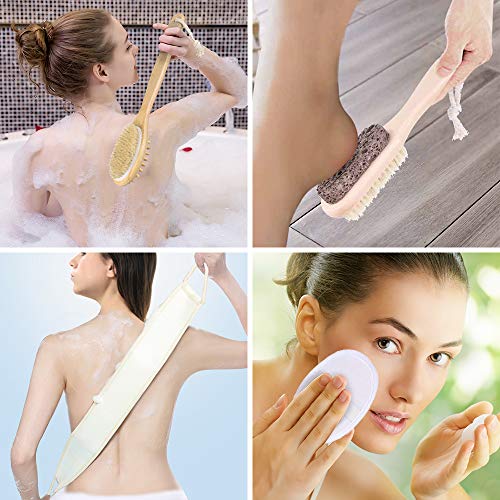 Badborstel, lichaamsborstel, borstel, luchtspons, lichaamsreiniger, gezichtsspons, accessoires voor manicure-/pedicure-gereedschap - Image 7