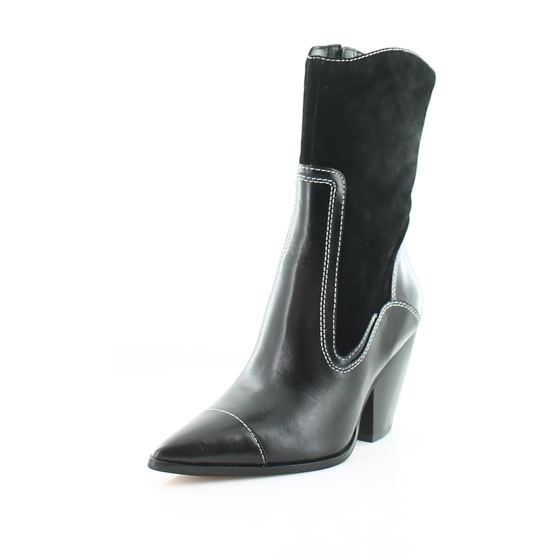 Vince CamutoWomen's Footwear Women's OVERA Ankle Boot, Black, 9.5