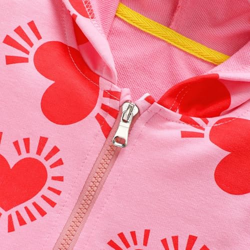 Image of HILEELANG Toddler Girl Fall Outfits Clothing Pants Set Sweatshirt Cotton Strench Leggings Playwear Sets 2pc