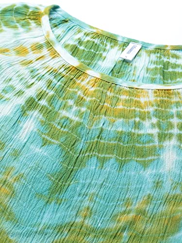 Image of Maaesa Rayon Top (Medium, Multicolour)