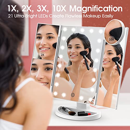 Eluosin SM376 Vanity Mirror With Lights, Lighted Makeup Mirror thumb #1