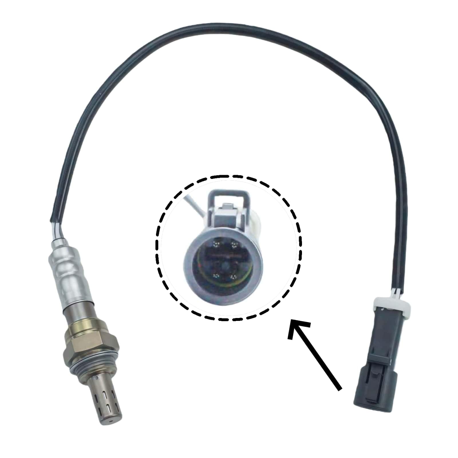 Sensore di ossigeno sonda lambda compatibile con 250-24001 250-24301 1035595 1053108 1143514 2S6A-9G444-BA 3721930 XR3F-9G444-BA