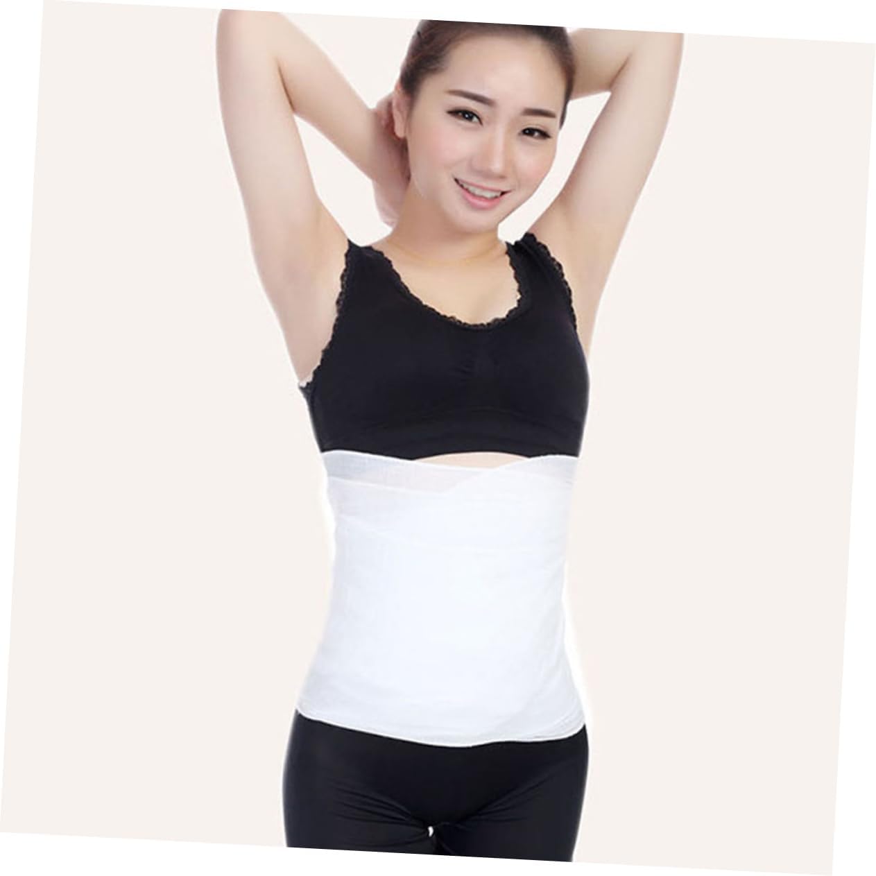 2rolls Postpartum Belly Wrap Gauze Recovery Band for Women Breathable Tummy Support Xxl for Abdominal Binding after Childbirth