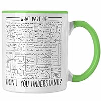 Lustige Mathe/Physik Tasse „Zahlenflüsterer“ – Geschenk Für Lehrer, Studenten, Nerds (Rosa)