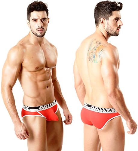METROMALEWEAR Men's Perfect Scene Hip Brief Small Red