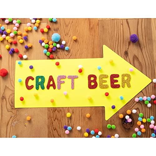 18-Piece 11X14 Neon Poster Board Cutouts, 6 Assorted Shapes, Large Paper Signs For Science Fair Decoration Supplies, Presentation School Projects, Arts And Crafts, Retail Sale Display #TOP7