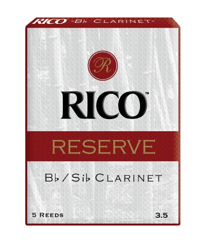 Anches de clarinette en si bémol coupe Reserve Rico force 3.5 en canne premium