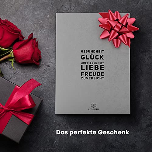 BUTLERBELL® Salz und Pfeffermühle mit Keramikmahlwerk | Gewürzmühlen Set | Hochzeitsgeschenke für Brautpaar - Image 4