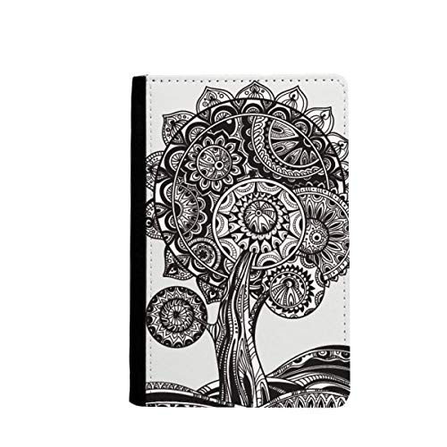 Étui portefeuille de voyage pour passeport tournesol classique multicolore