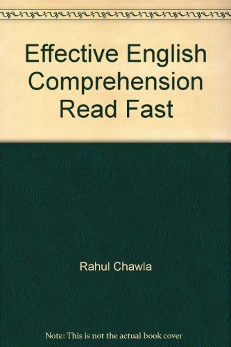 Effective English Comprehension Read Fast