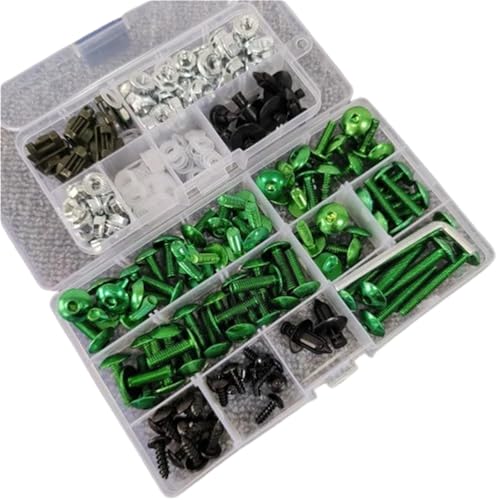 Vis de carénage Tmax 500 kit complet pour rénover votre scooter vert de 2001 à 2011