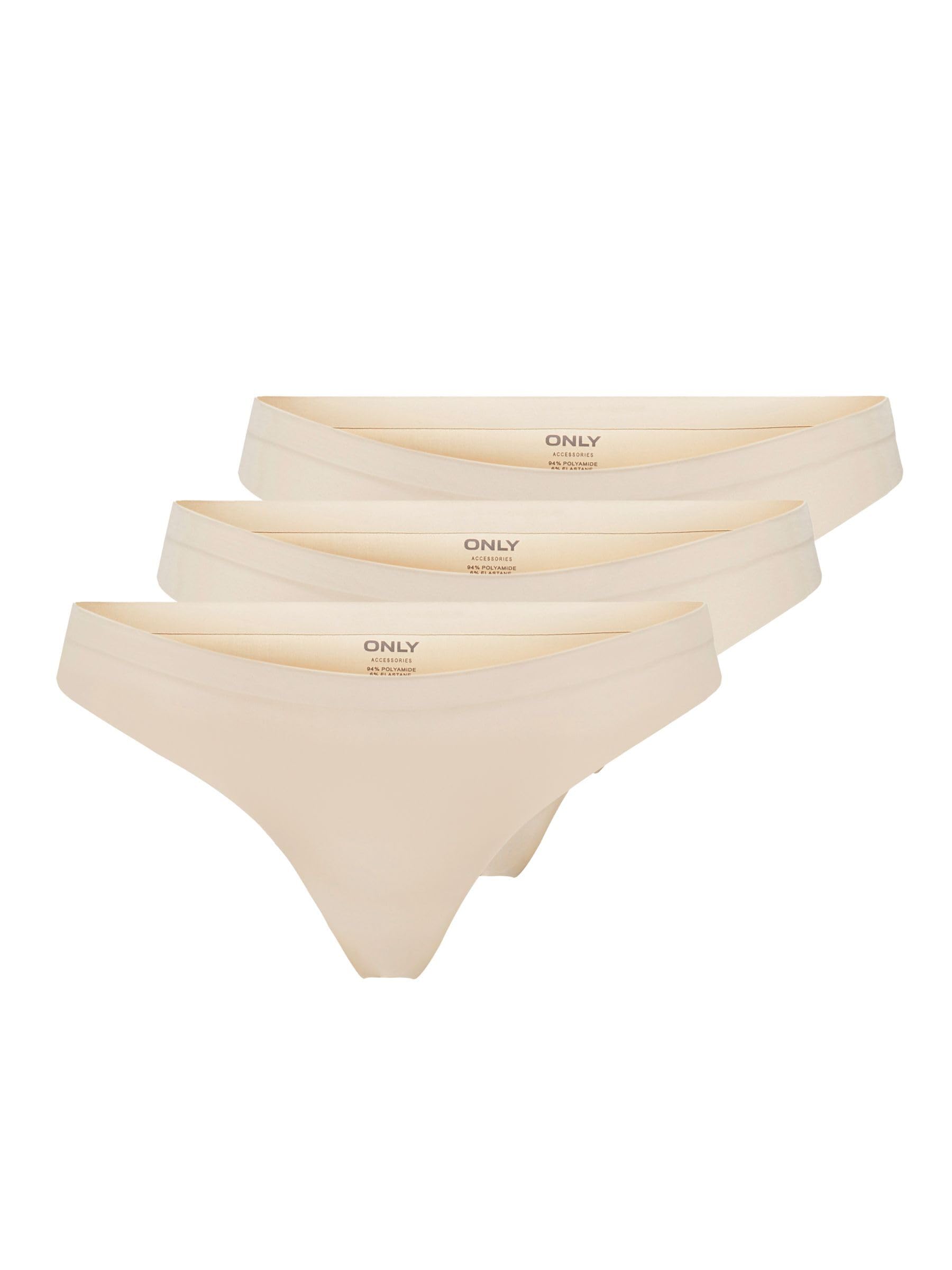 ONLY Female G-String ONLTRACY 3-Pack G-String