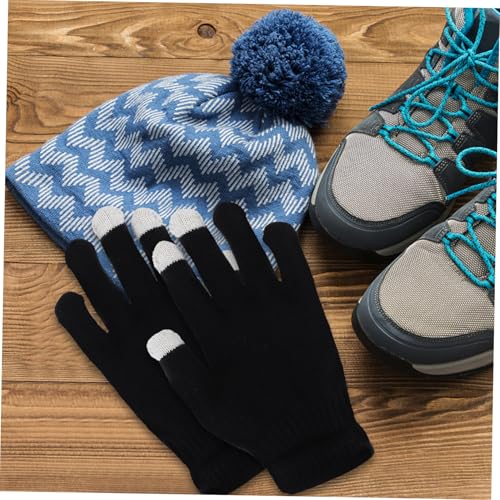 Guantes USB contra manos frías táctiles y cómodos para invierno 2 pares 3