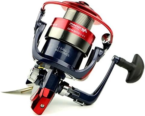 AM Spinning Reel,Left/right Interchangeable 12BB Ball Bearing Saltwater/ Freshwater Fishing Reel