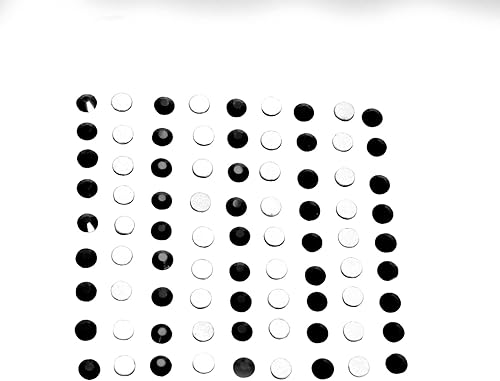 Miniatura 1 de Ely D 1440 diamantes de imitación de cristal negros con parte trasera plana gemas redondas piedras preciosas sueltas de vidrio SS08 0098in para