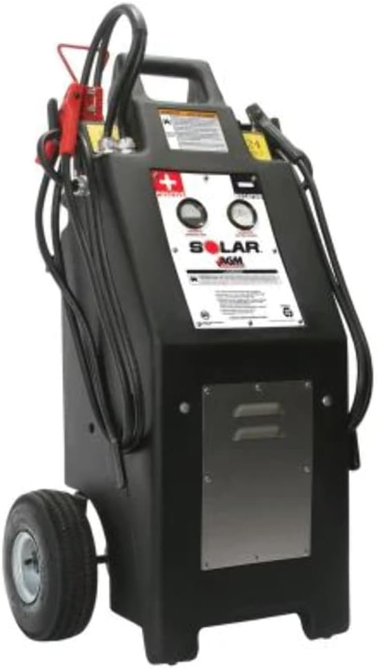 Clore Automotive HT1224AGM 12/24 Volt Commercial Charger/Starter with AGM Batteries, 1 Pack