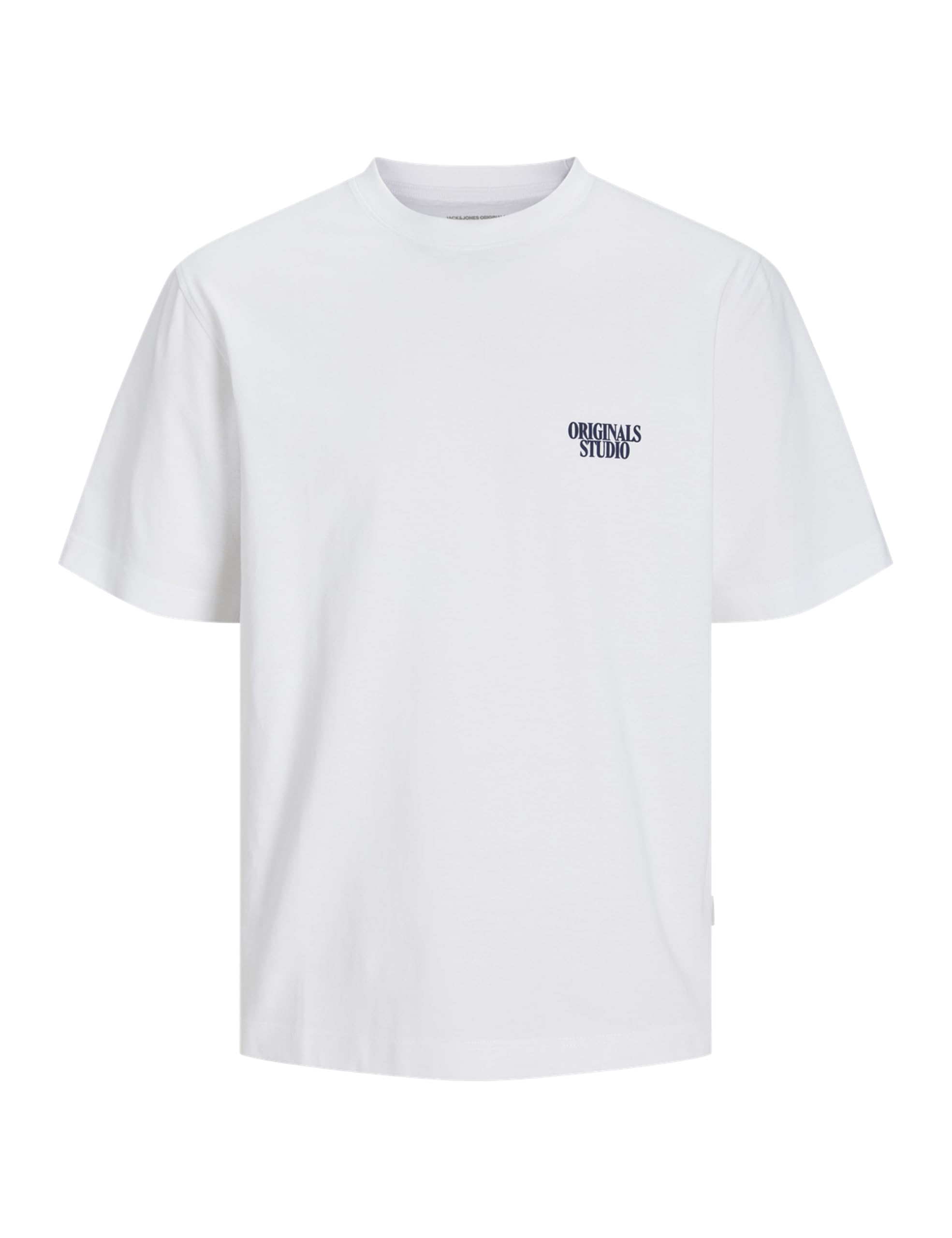 JACK & JONES Men's Jorroxbury Collage Tee SS Crew Neck T-Shirt