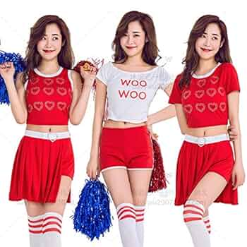 【プルプル】チア　ユニフォーム　上下セット　ショーツ　衣装　コスプレ 51LNIEdIr7L._UF350,350_QL50_.jpg