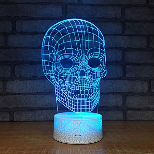 Veilleuse bébé 3D pour illuminer doucement les nuits dans la chambre d'enfant