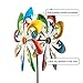 Sowsun Large Wind Spinners Metal Yard Windmill Outdoor, 71