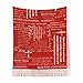 YQIUSM Red Prayer Shawl For Women Christian Church Wrap Scarf Cloth Apparel