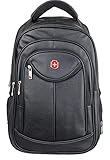 Mochila Executiva Pu, Swissland, Unissex, Black