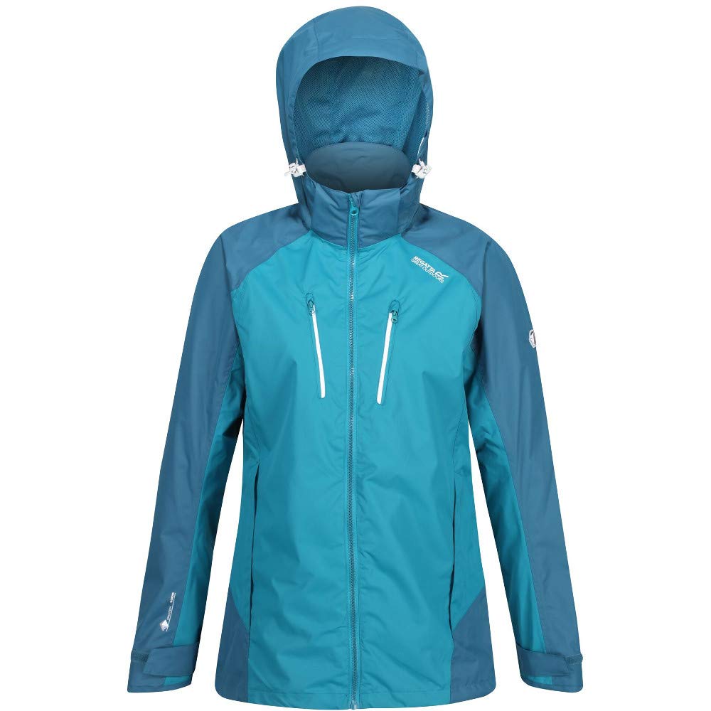 Regatta Women's Womens Calderdale III Waterproof Breathable Isotex 5000 Concealed Hood Jacket Jacket