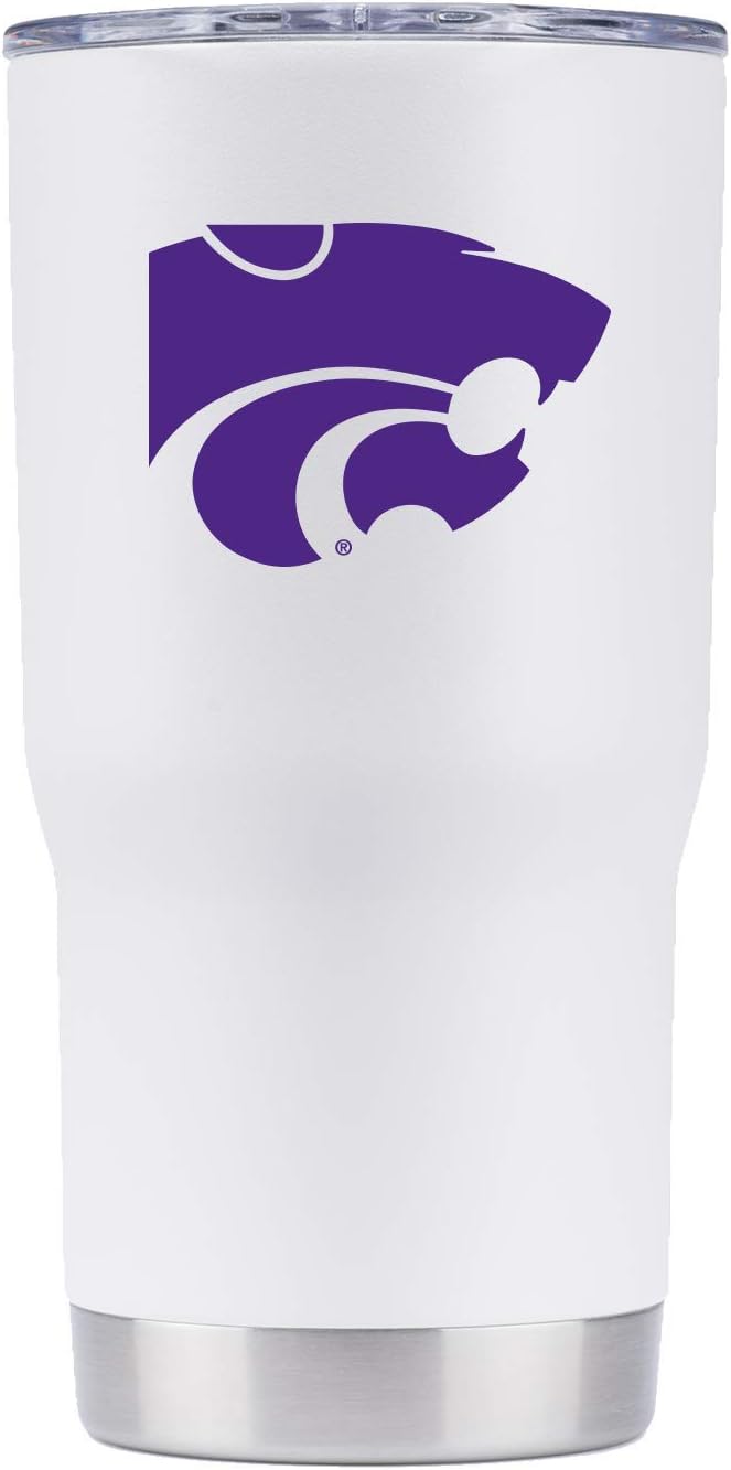 Gametime Sidekicks Kansas State 20oz White Tumbler