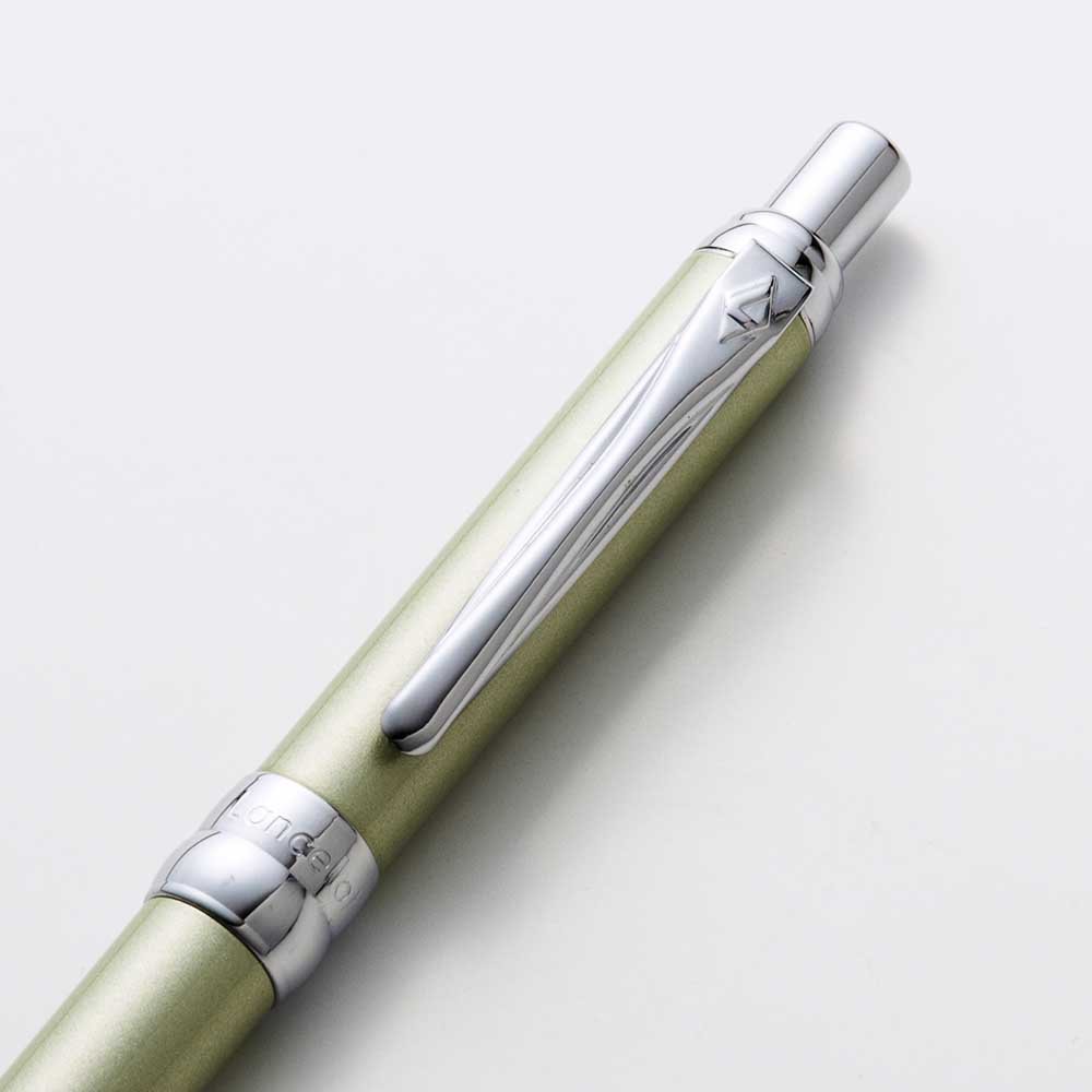 Amazon | ぺんてる ボールペン ランスロット2 LCB20K ライトグリーン軸