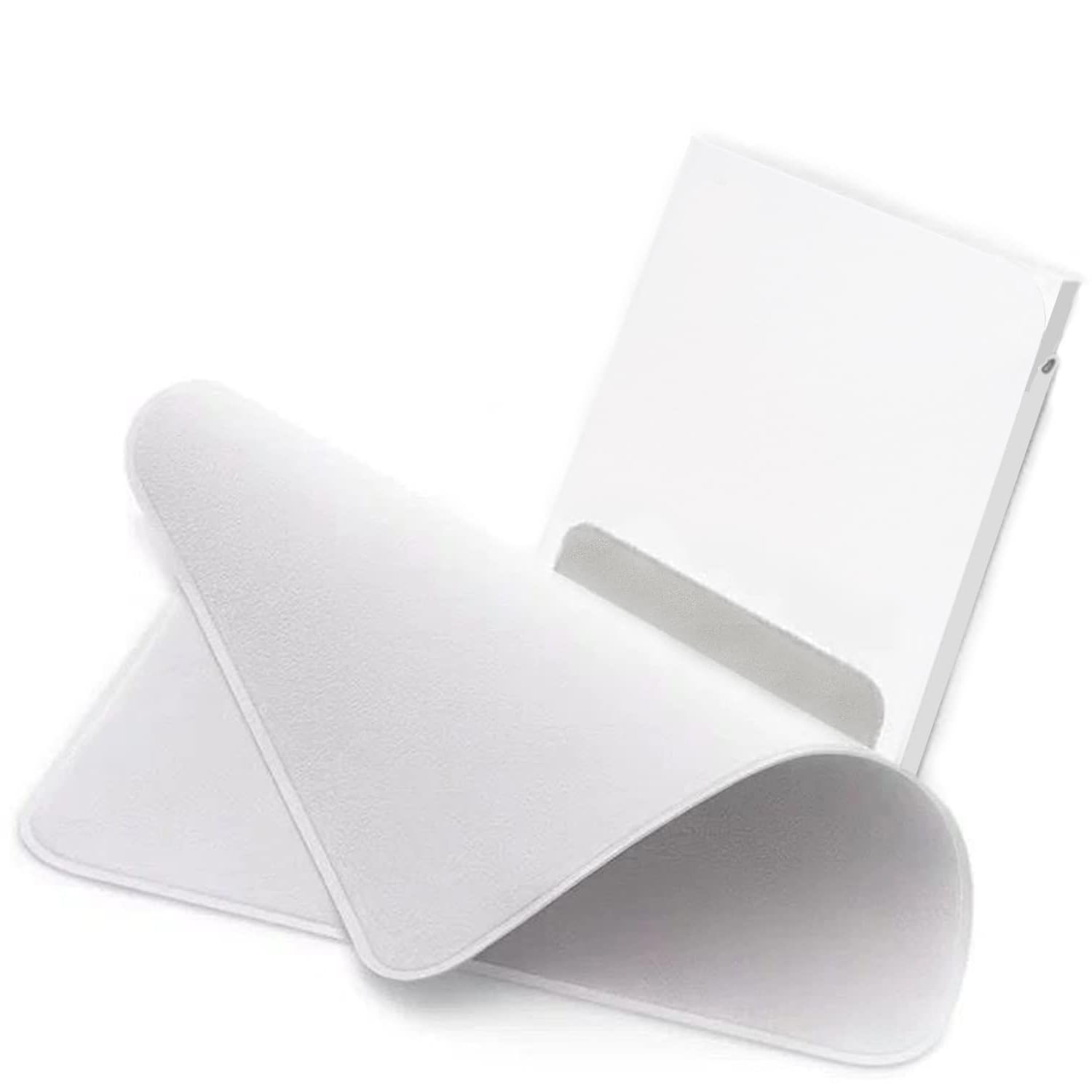 Polishing Cloth for Apple, Microfiber Cleaning Cloth, Soft, Nonabrasive Material, Compatible with Apple, MacBook, Camera and Other Electronics Screens (2 Pack)