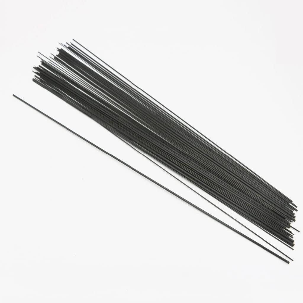 Kit di aste in fibra di carbonio da 16 pezzi for tubo alare di aereo RC, braccio quadricottero, costruzioni fai-da-te(10 MM)