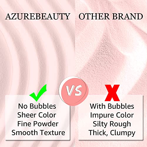 Azurebeauty 12 Pcs Dip Powder Nail Kit, Summer Translucent Jelly Nude Milky White Pink Brown Sheer 4 Colors Dipping Powder Liquid Set With Base/Top Coat Activator For French Nail Art Manicure Diy Gift #TOP4