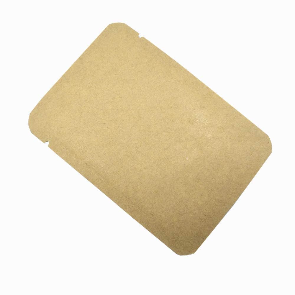 100 Bolsas Papel Estraza Cierre Vacío 18x26cm | Material de papel kraft, Almacenamiento de alimentos, Con muescas, Con abertura fácil de rasgar