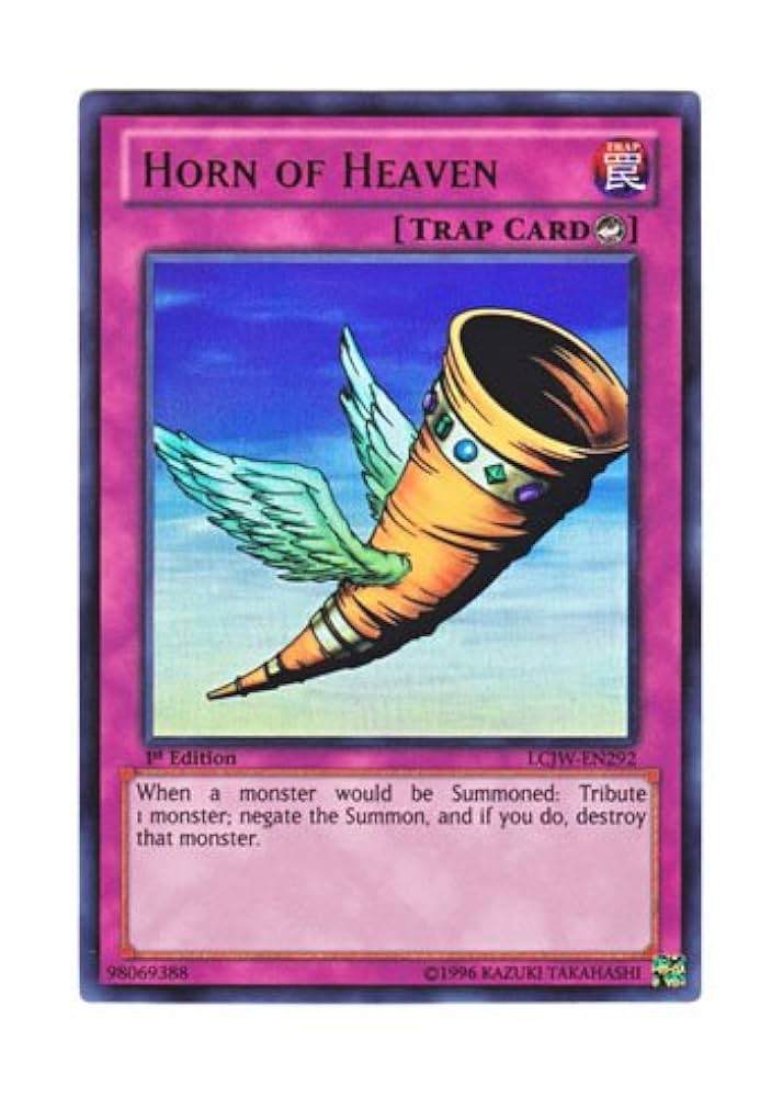 遊戯王 昇天の角笛 英版 ウルトラ ARS10 Amazon.co.jp: 遊戯王 英語版 LCJW-EN292 Horn of Heaven 昇天の