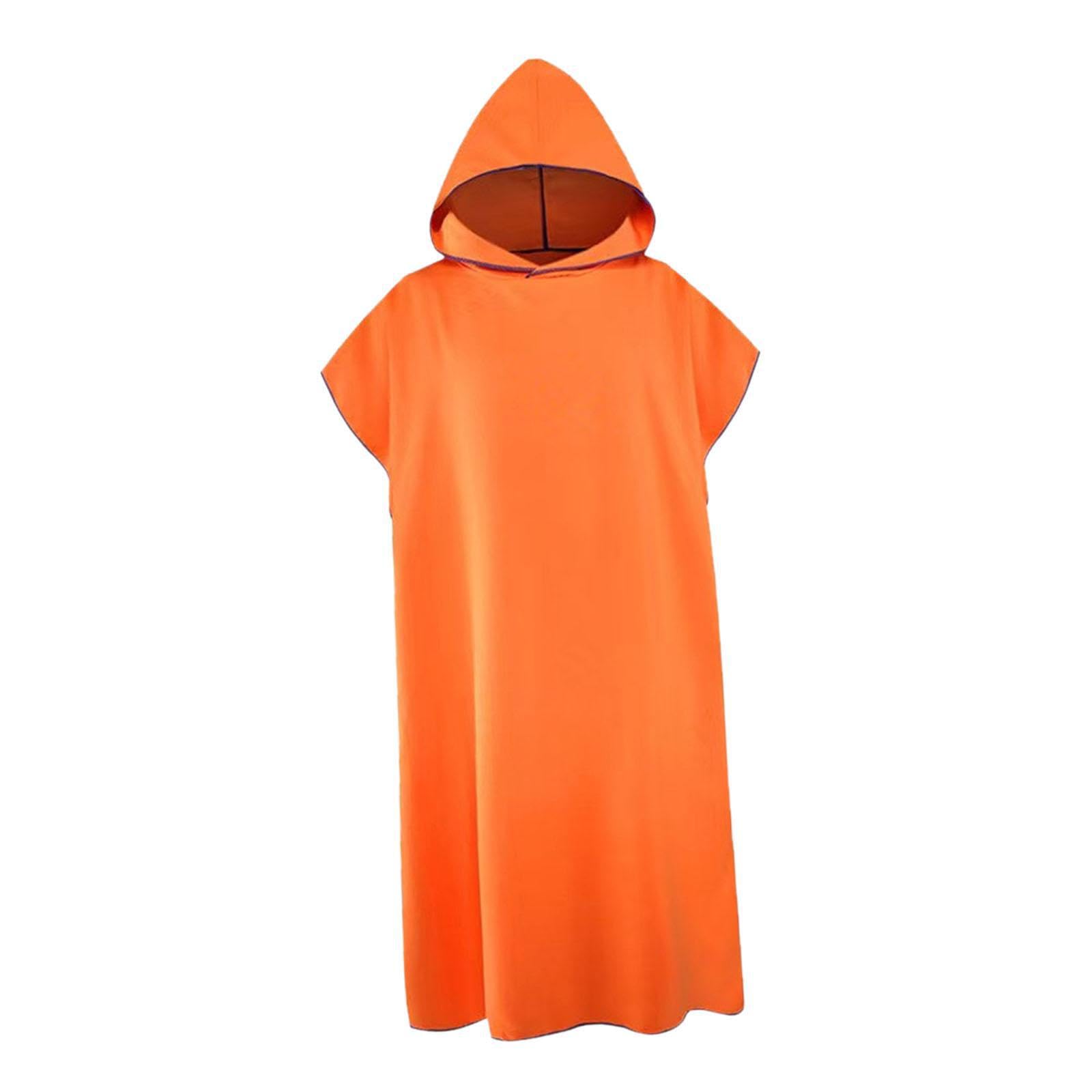 Poncho da Surf in Microfibra ad Asciugatura Rapida, Asciugamano da Spiaggia, Asciugamano da Spiaggia, Regalo per Sport Acquatici all'aperto, Assorbente, Poncho da Bagno