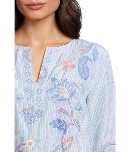 Johnny Was Women's Ruffle Sleeve Blouse4