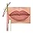 evpct Coral Red Triangle Lip Liner Pencil Stick for Women, Retractable Lips Liner Pen Triangle Tip for Sculpting & Filling & Plumping, Longwear Lipliners Pencil, Vegan Cruelty Free Lip Filler Plumper