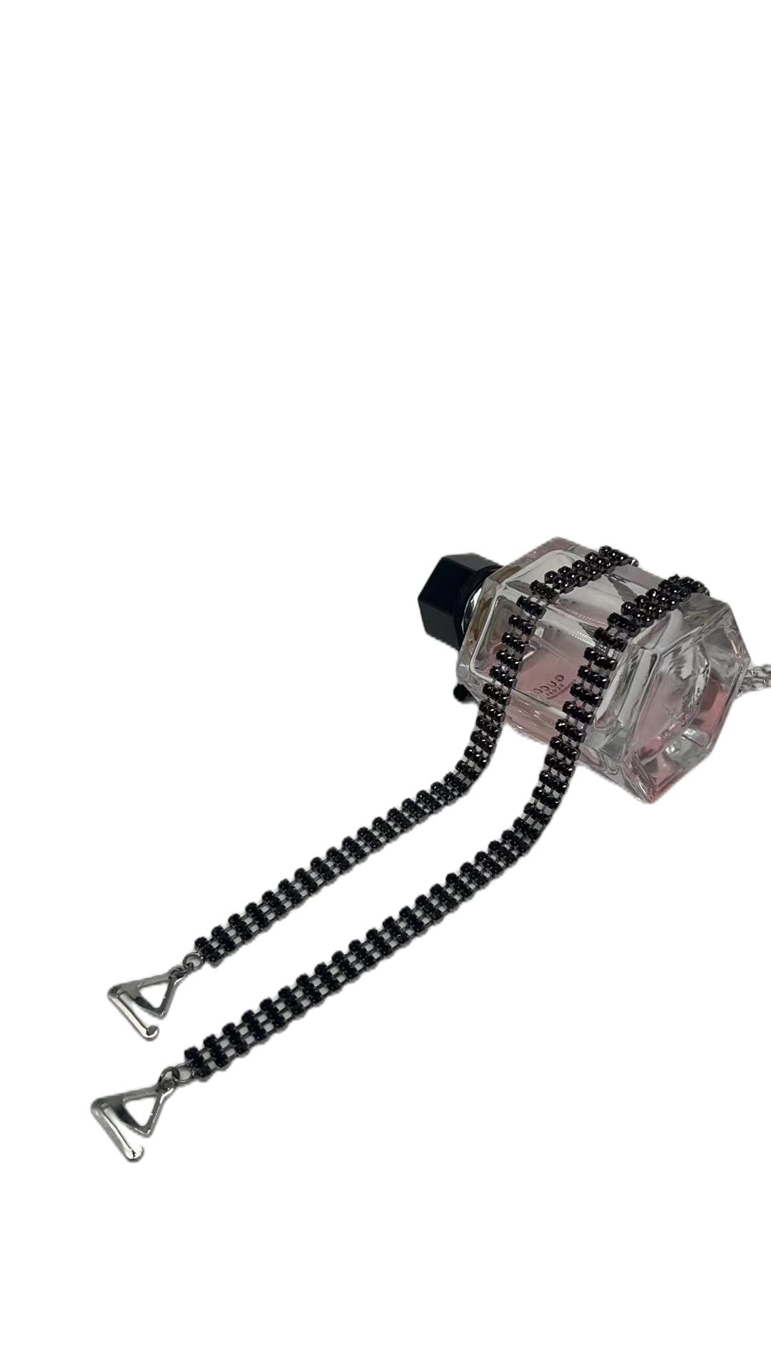 Rhinestone Strap Invisible Anti-Skid Strap Flashing sparse Double Row Strap