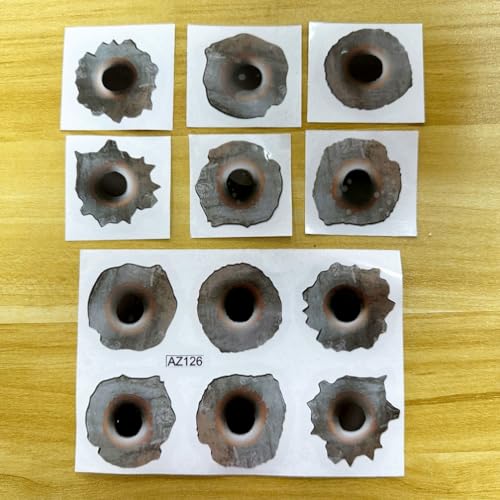 Image of 12-Pack Rusty Bullet Hole Stickers, 1.57 inchx1.57 inch, Waterproof Car Decal for Bumper, Car Body, Door, Window - Create a Realistic Effect for Creative Scenes |#AZ126