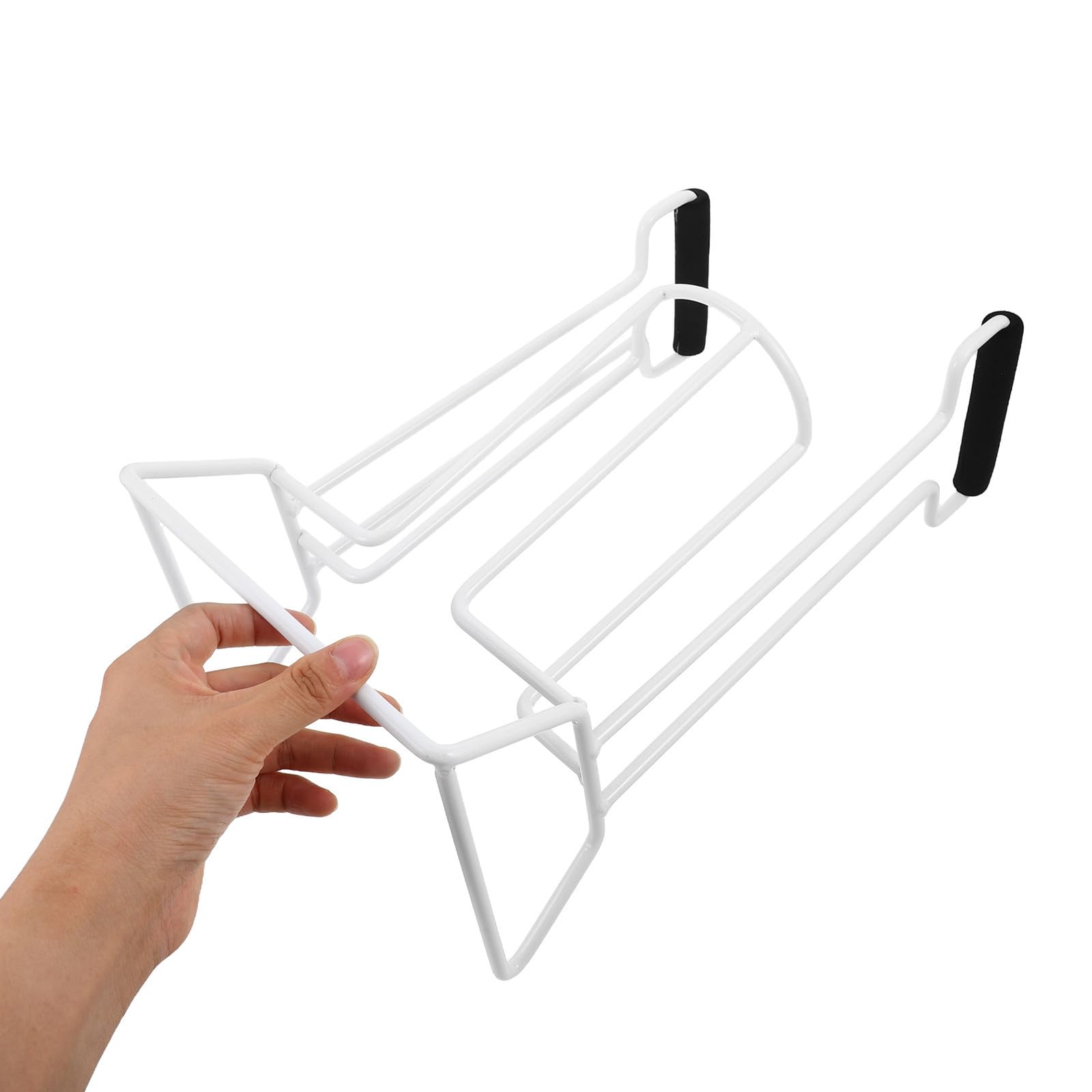 Beaupretty Calzador y Soporte Estable de Calcetines para Mayores con Mango Ajustable Fácil de Usar para Vestir sin Agacharse Junto Cama o Silla de Ruedas