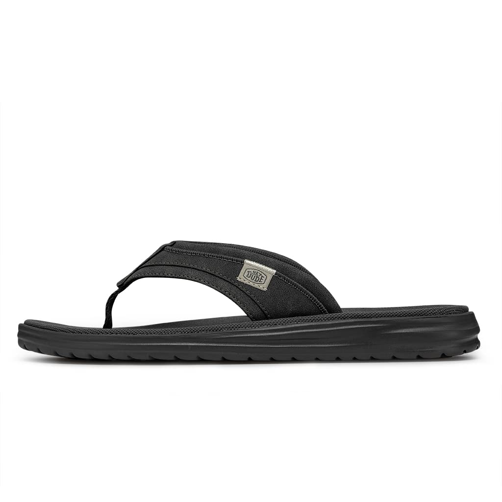 Hey Dude Mens size 9 Sami Slate Flip Flop Sandals Shoes Hey Dude Men main image 4