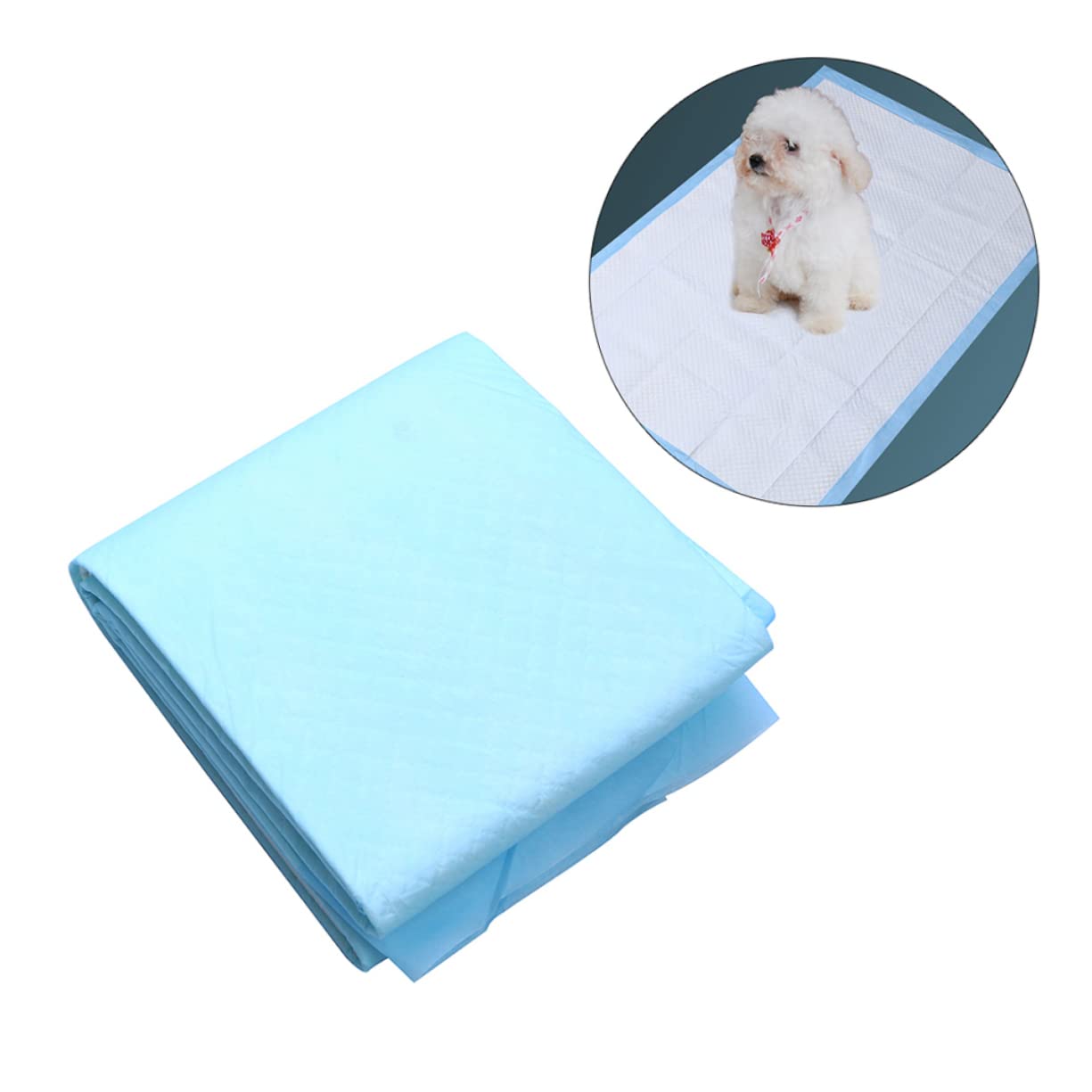 30piezas Empapadores Desechables para Perros Almohadillas Higiénicas XL para Entrenamiento De Mascotas Ultraabsorbentes y Eficaces El Hogar